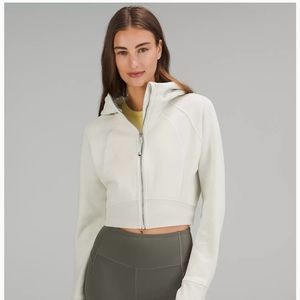 Lulu cropped zip up